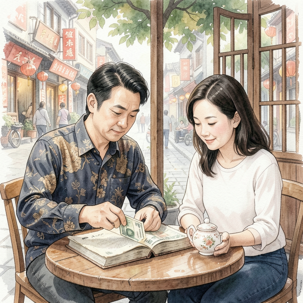 在书本中隐藏现金