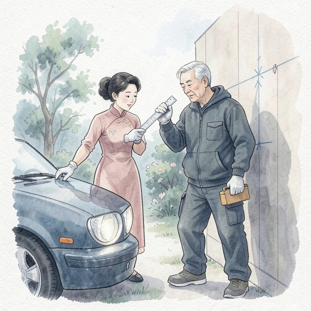 調整水平與垂直角度