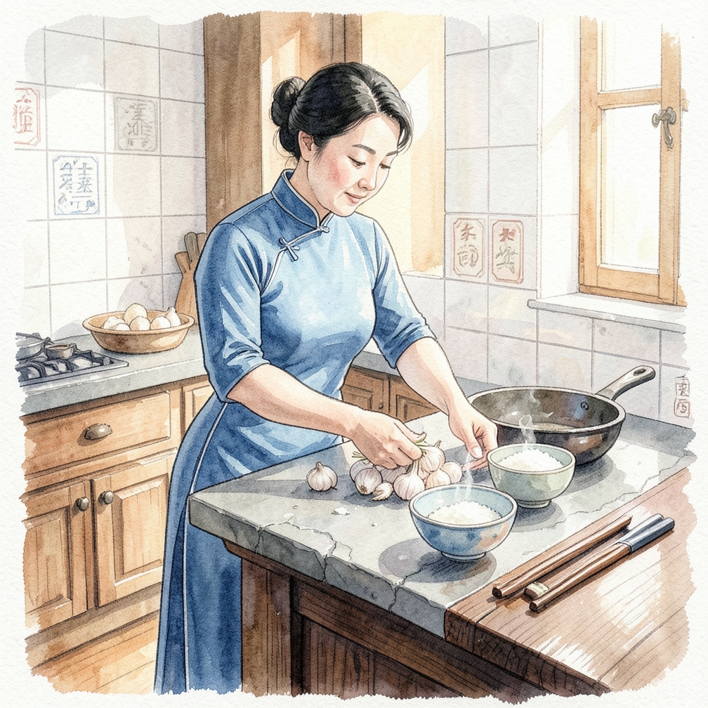 如何正確處理凍蒜