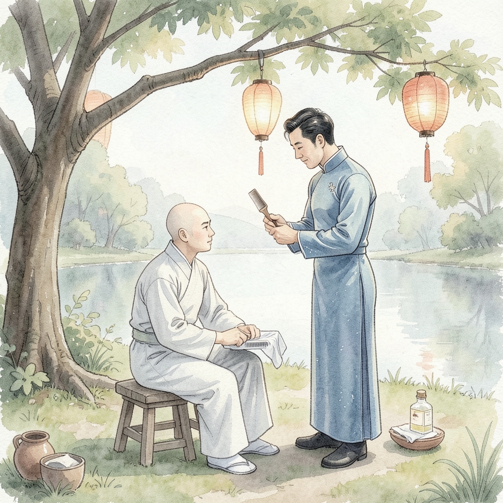 準備剪髮環境