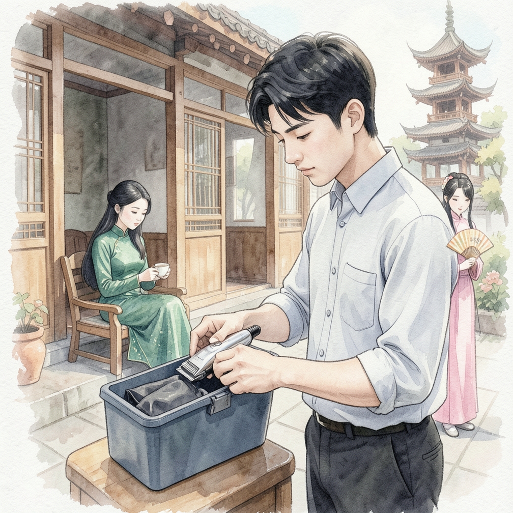 正確存放電推剪