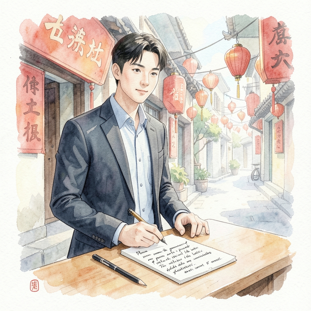 书信的结尾方式