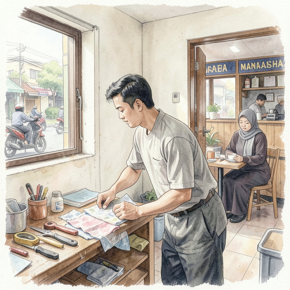 进入室内最孤立的房间