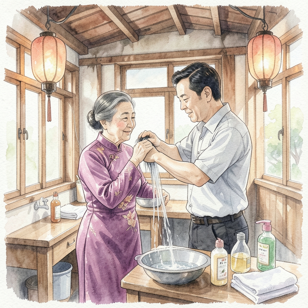 如何正确洗发