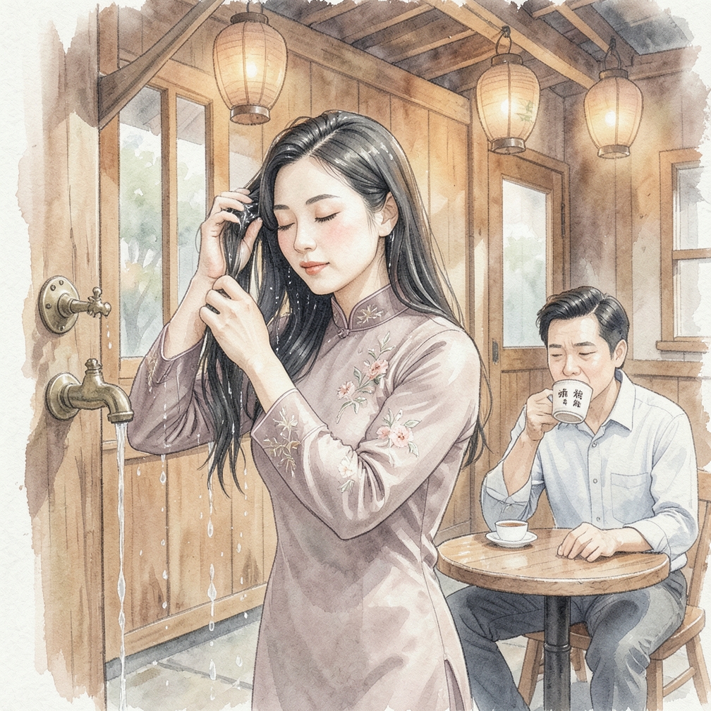 洗發時避免過度摩擦