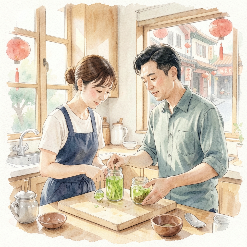 制作芹菜汁