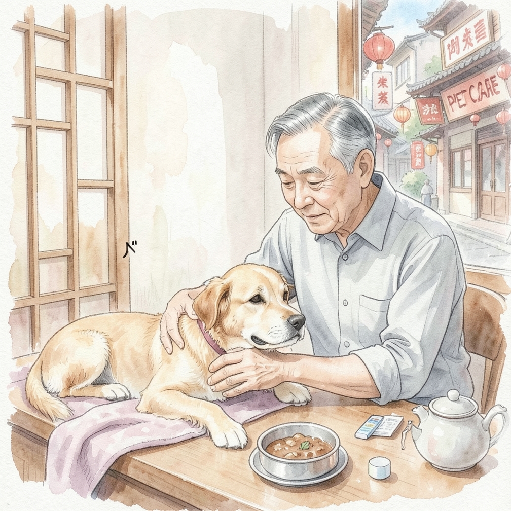 如何逐步安抚患有胰腺炎的狗
