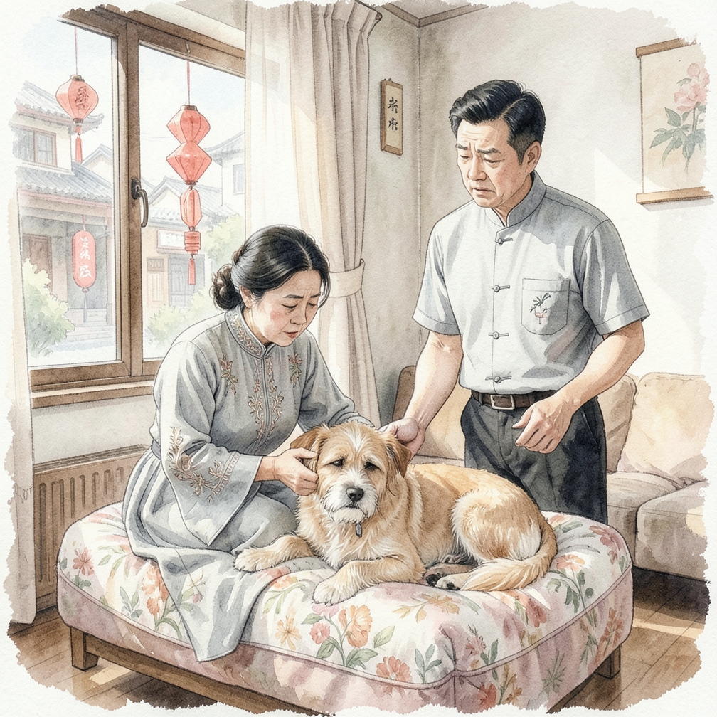 保持狗狗的环境安静舒适