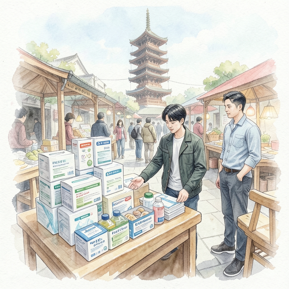 收集医疗用品