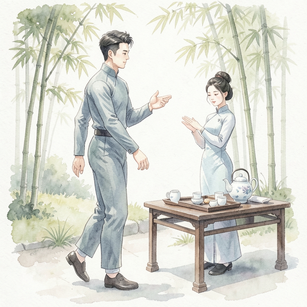 步伐轻盈且有节奏