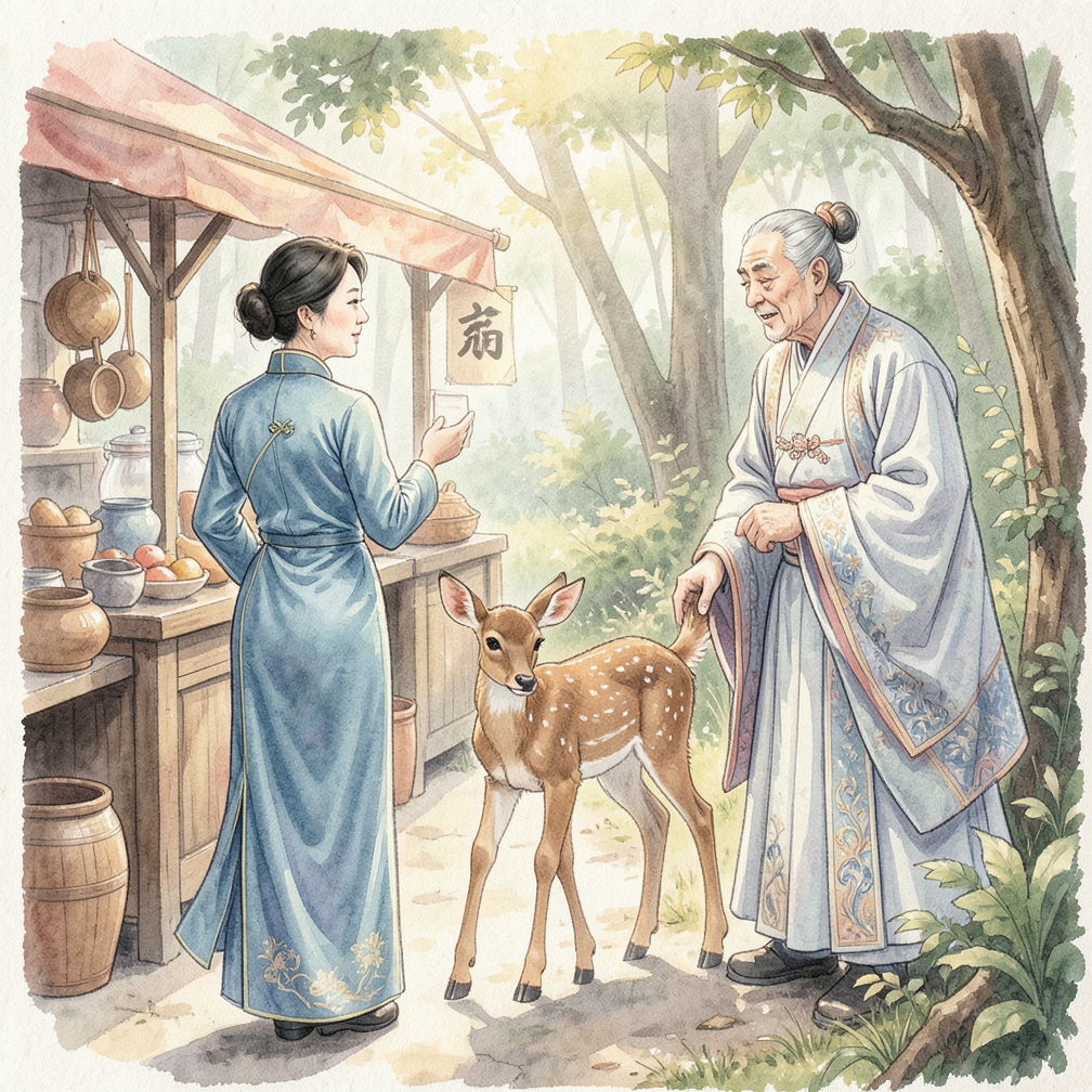 如何通过观察判断小鹿的年龄