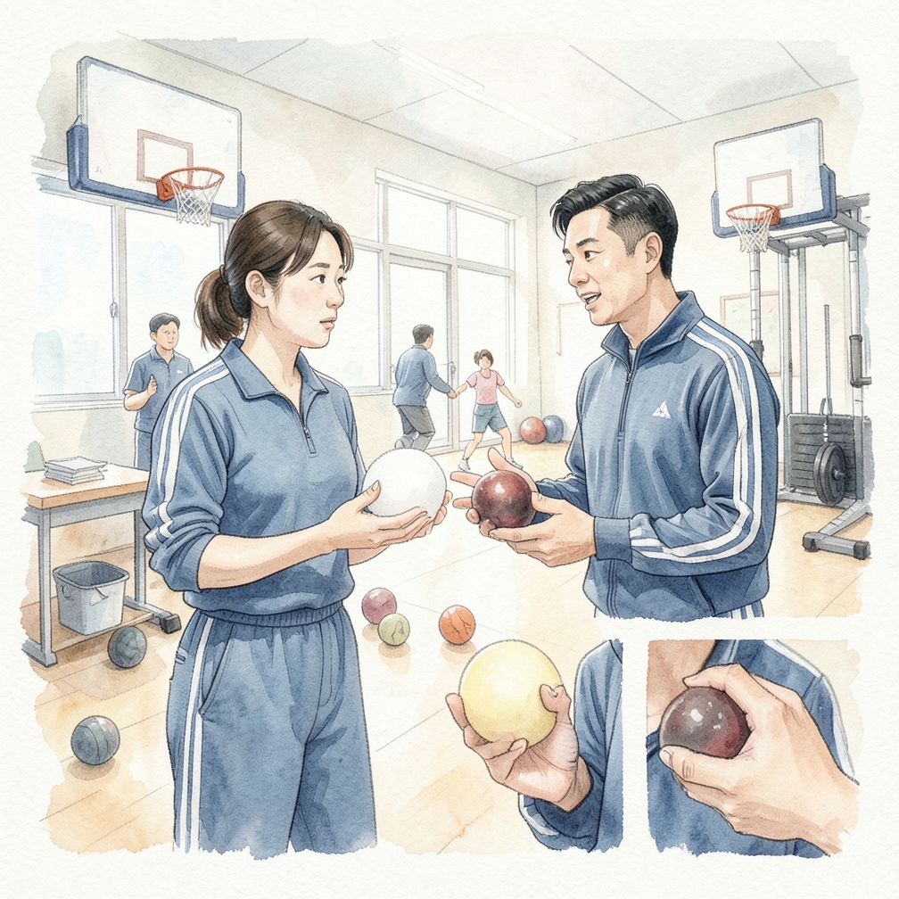 选择握球方式以获得最大控制