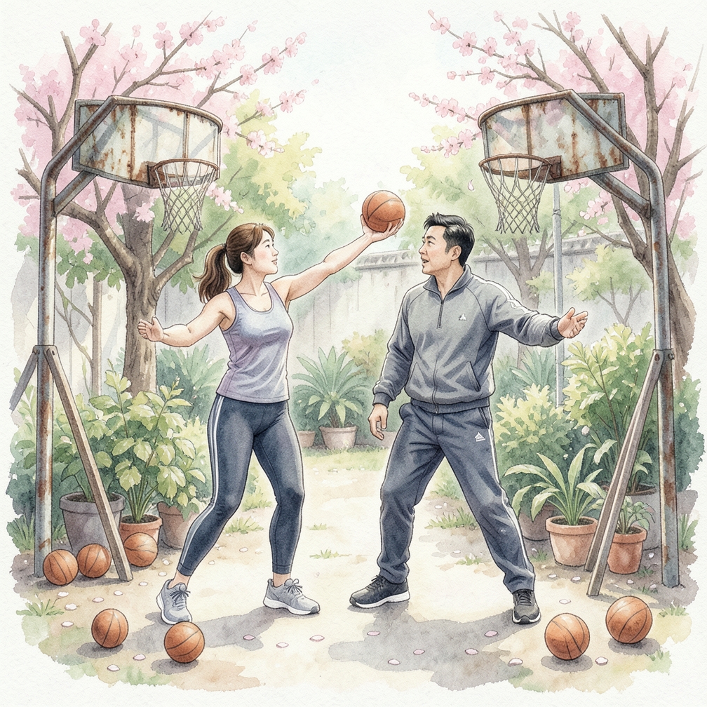 完成投掷动作
