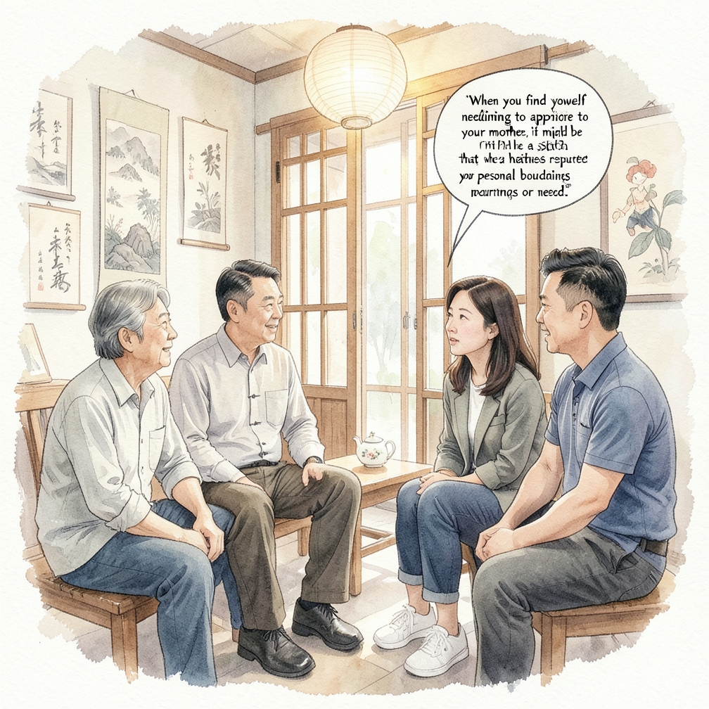 觀察母親是否尊重個人邊界