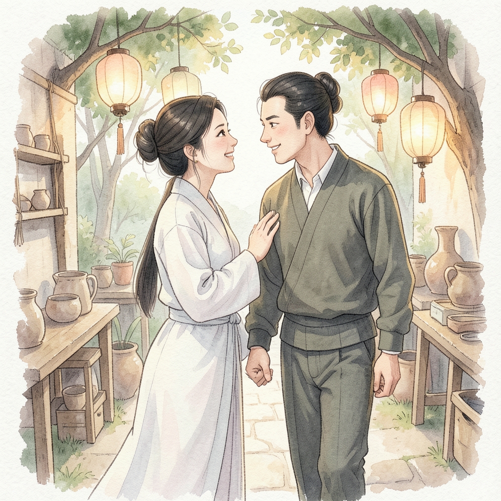 稍微调情一下