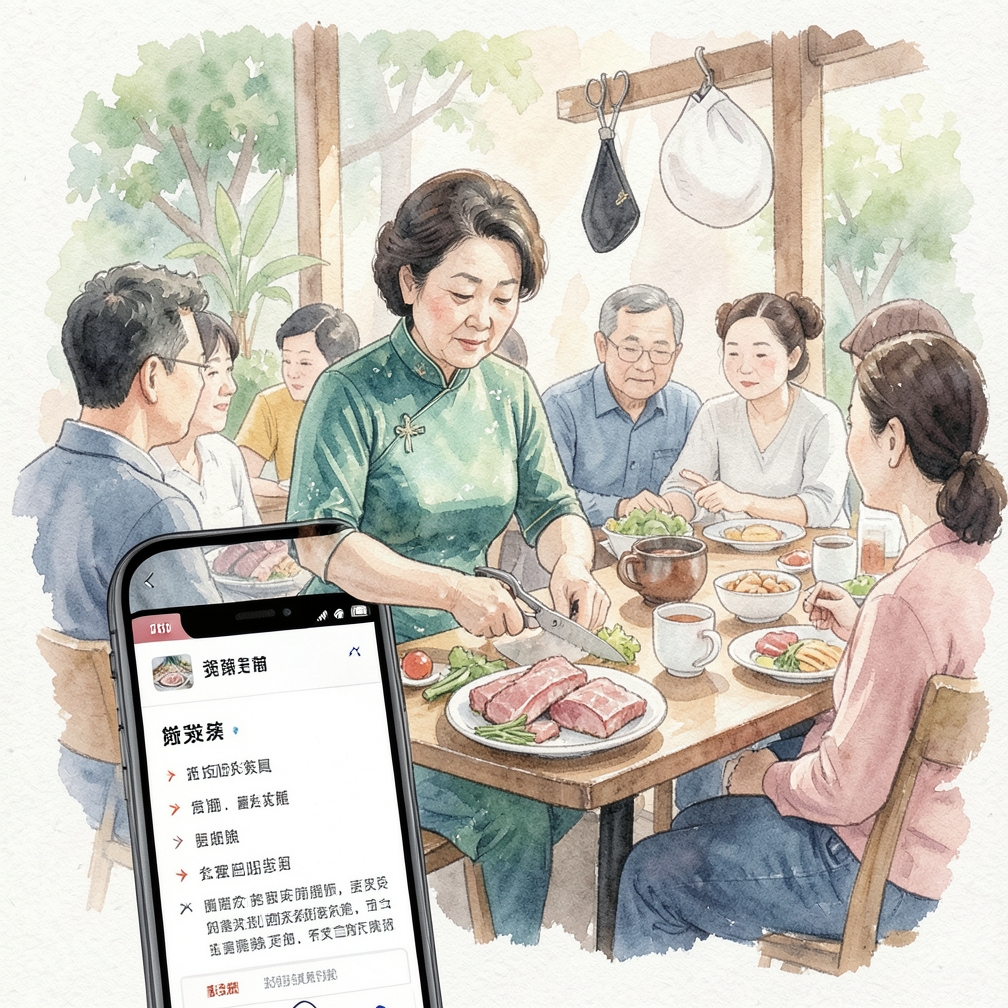 学习不同部位的肉类