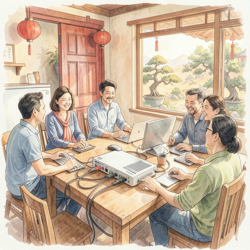 准备网络硬件