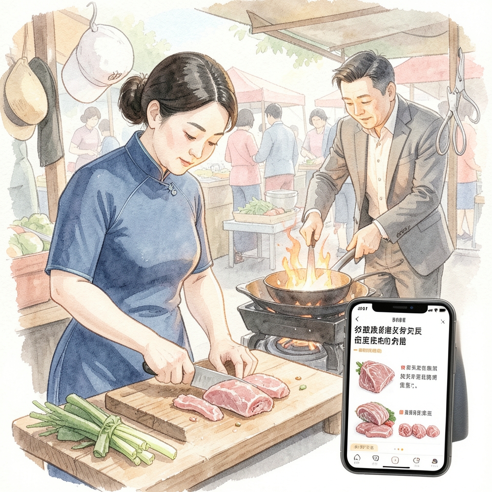 掌握肉类的处理方法