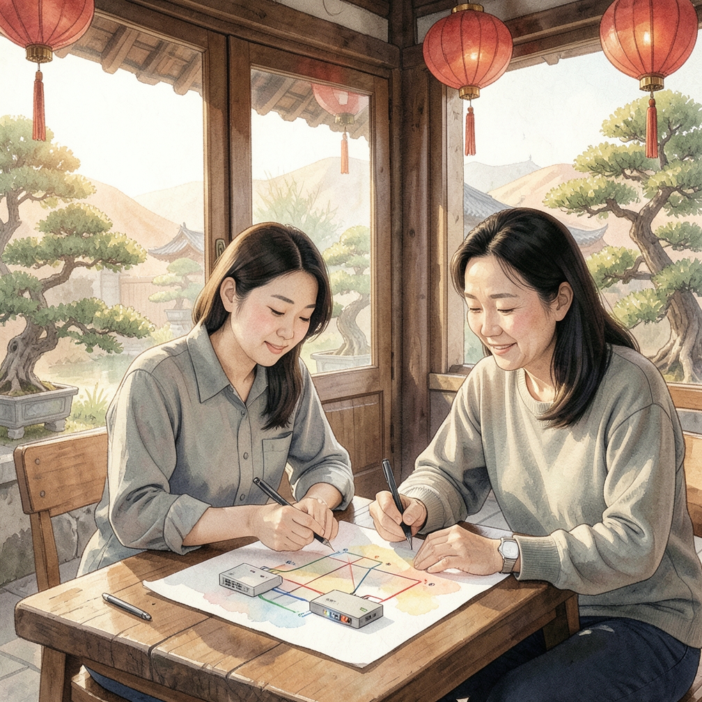 连接路由器和交换机
