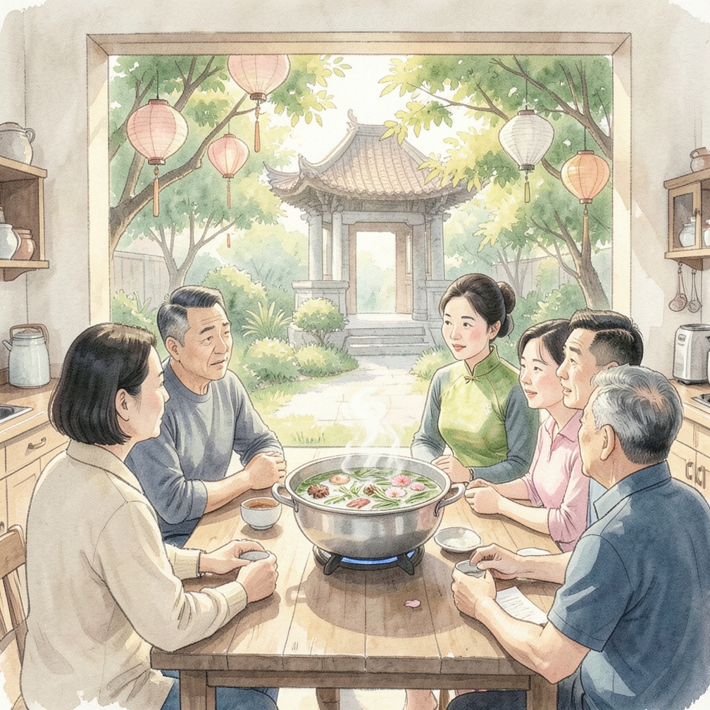 配合中药汤剂以疏通经络