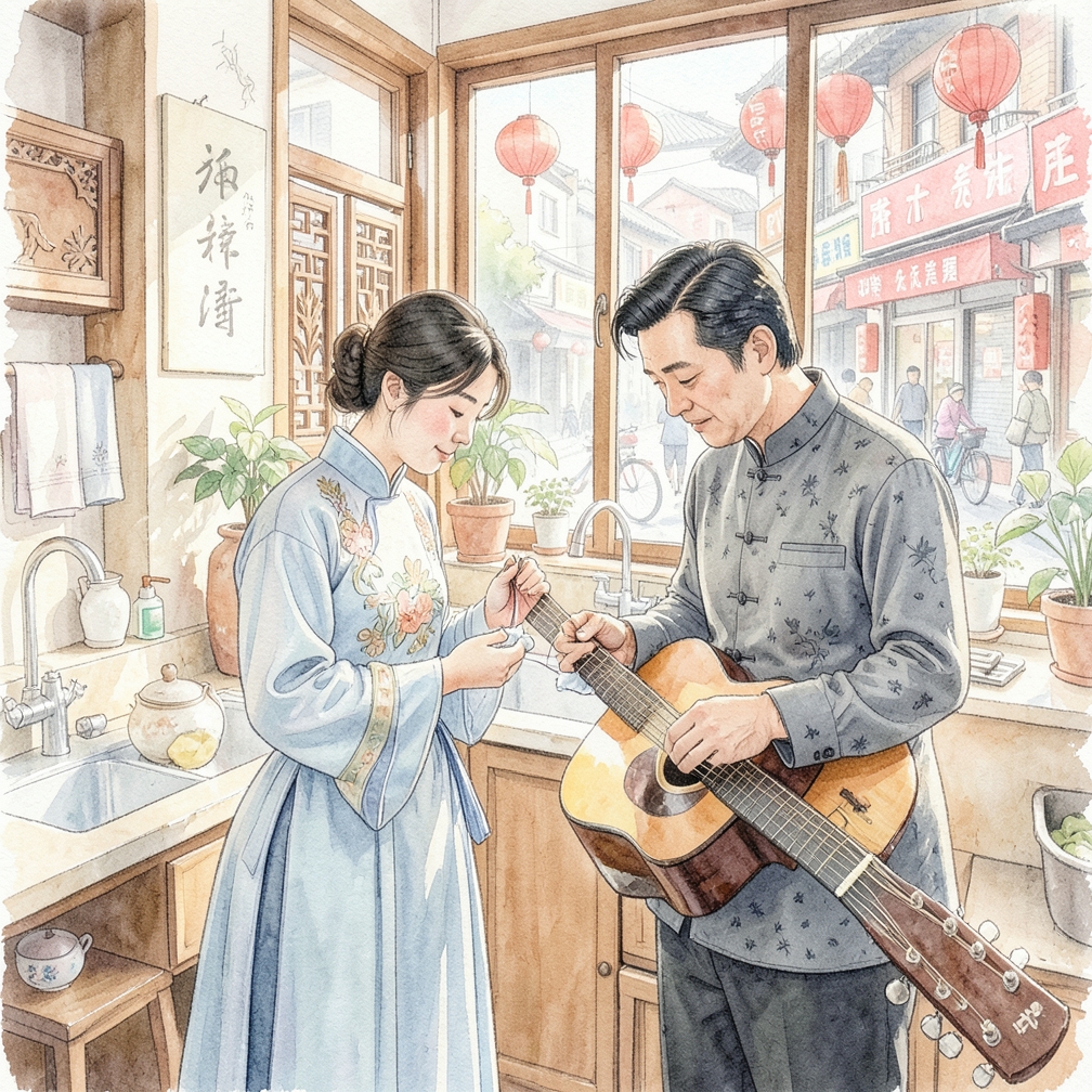 如何逐步清洁吉他琴弦
