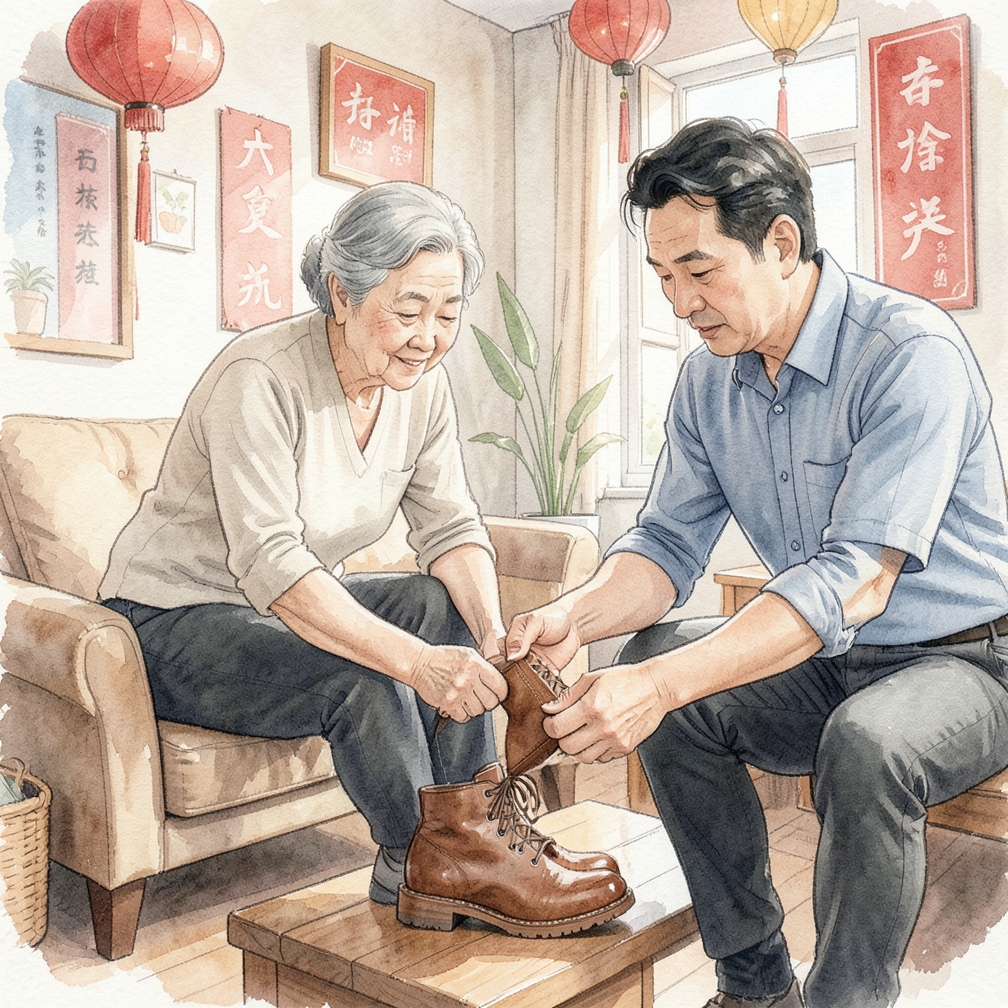 手動拉伸皮革