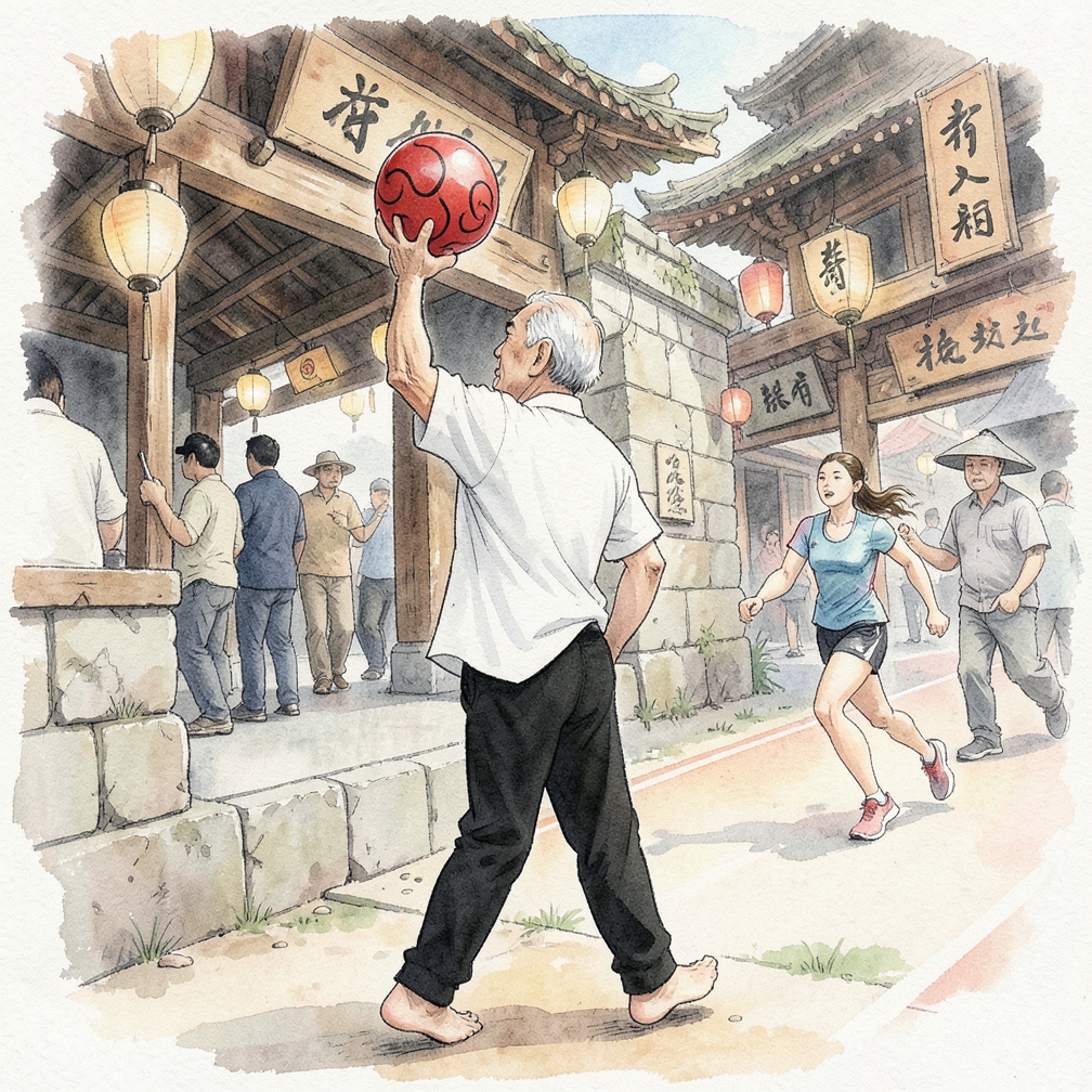通过头顶投掷提高肩部力量