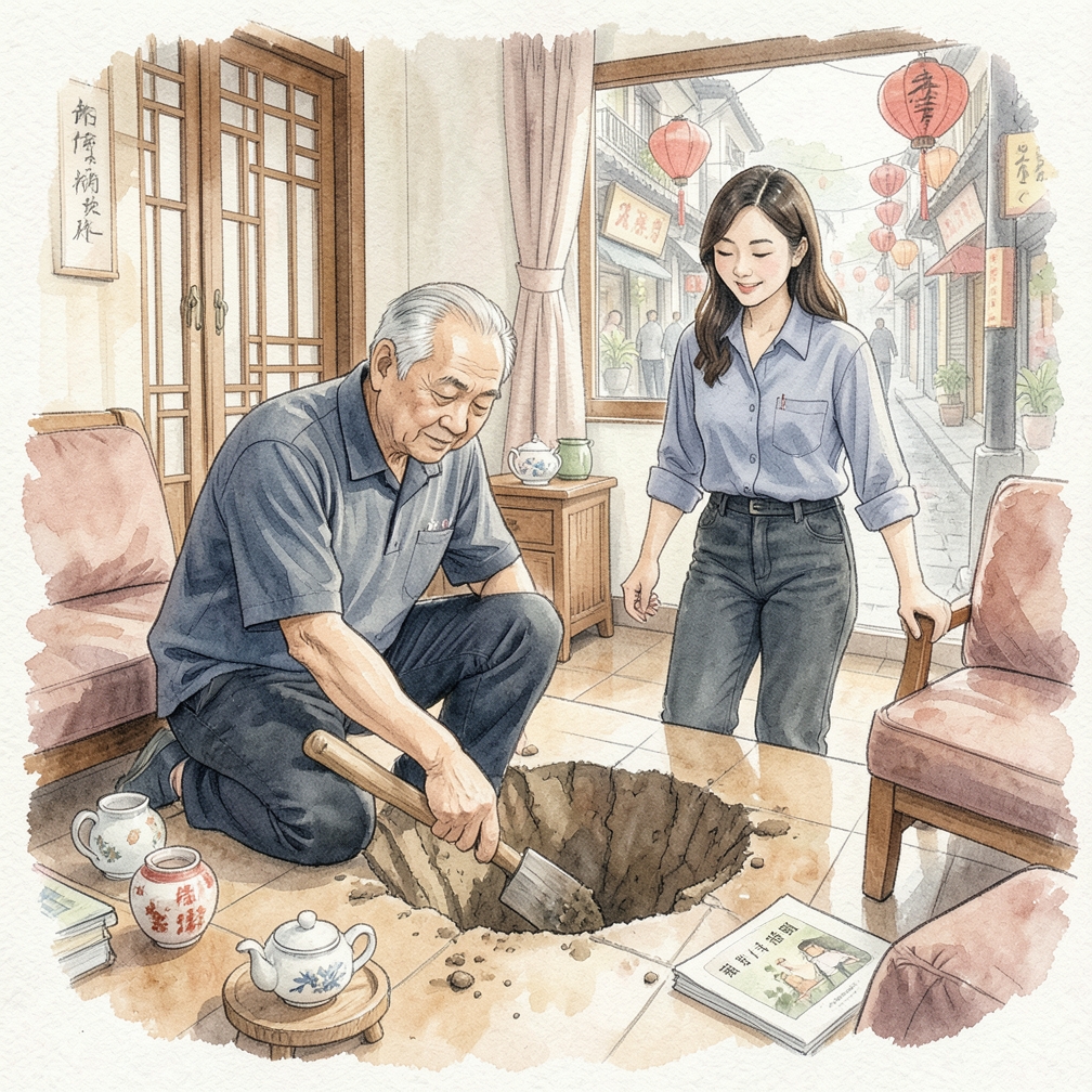 如何一步一步挖一个洞