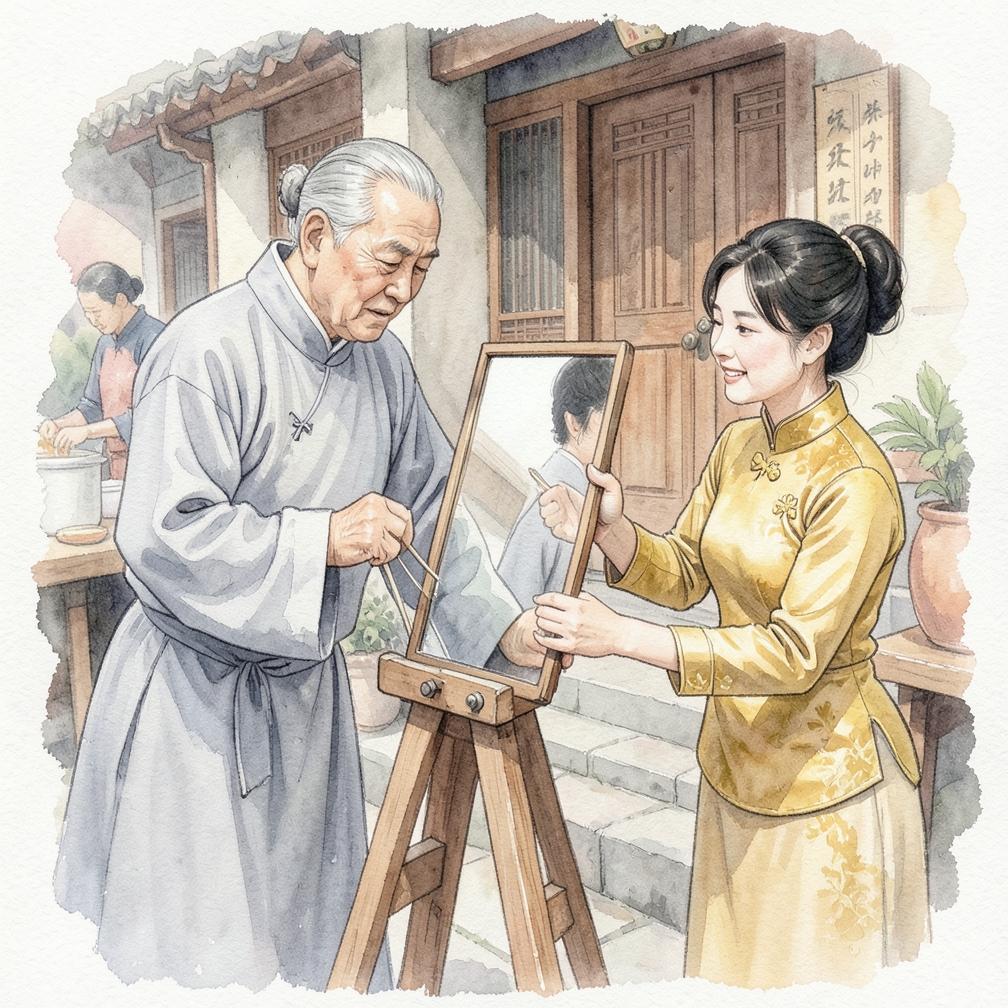 固定鏡子並驗證穩定性