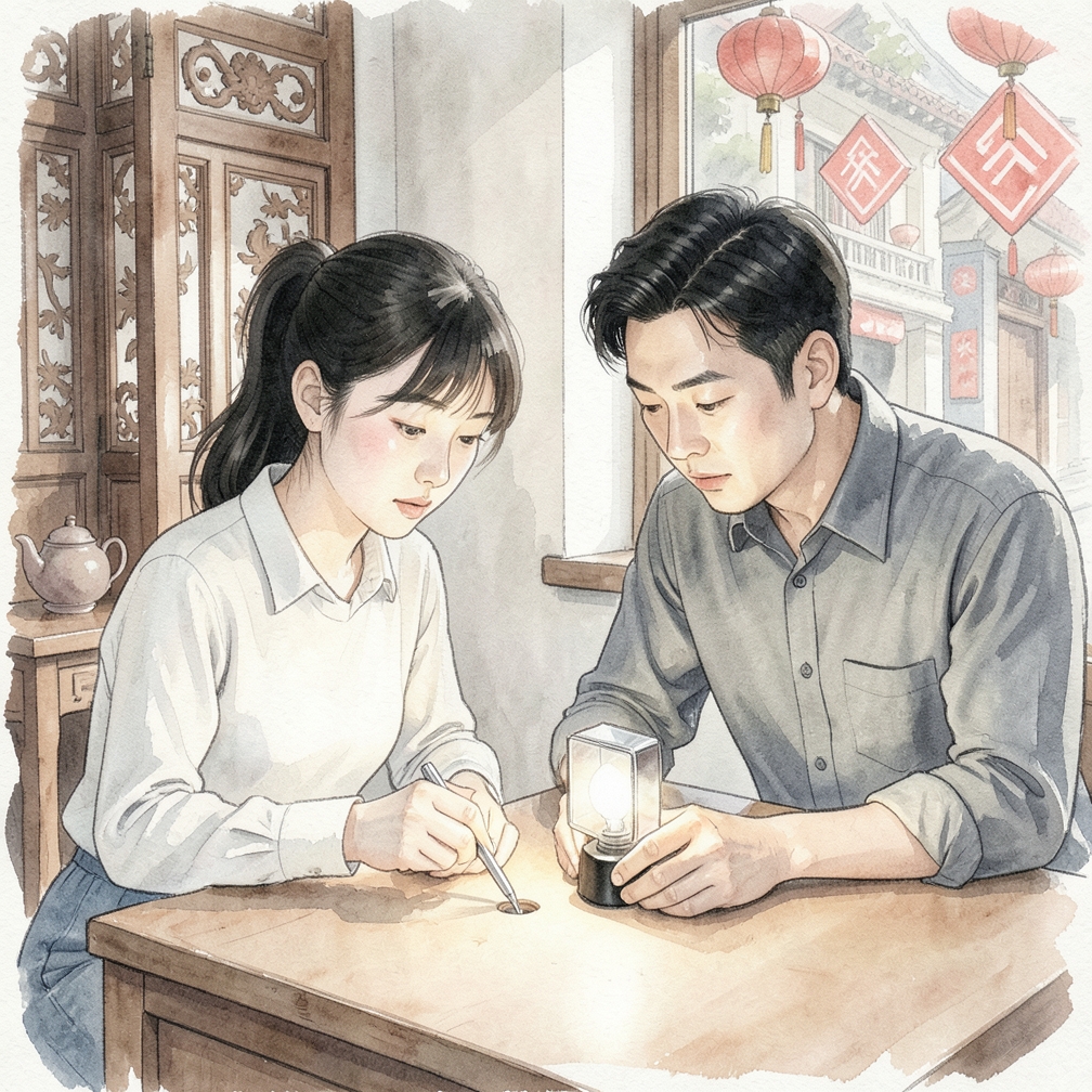 测试保险丝的第二个孔。