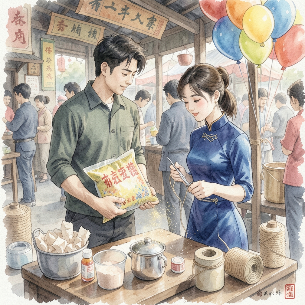 准备材料