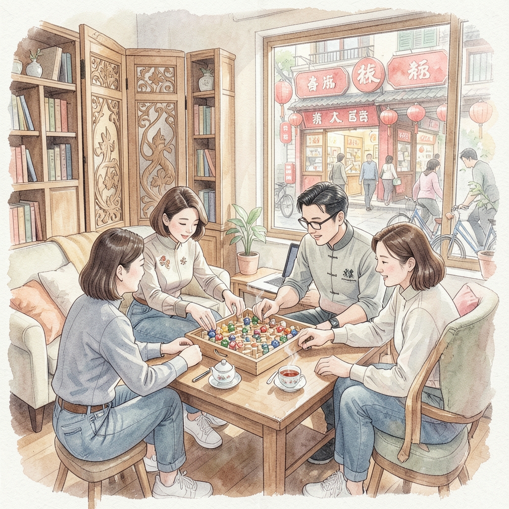 如何一步一步玩跳棋