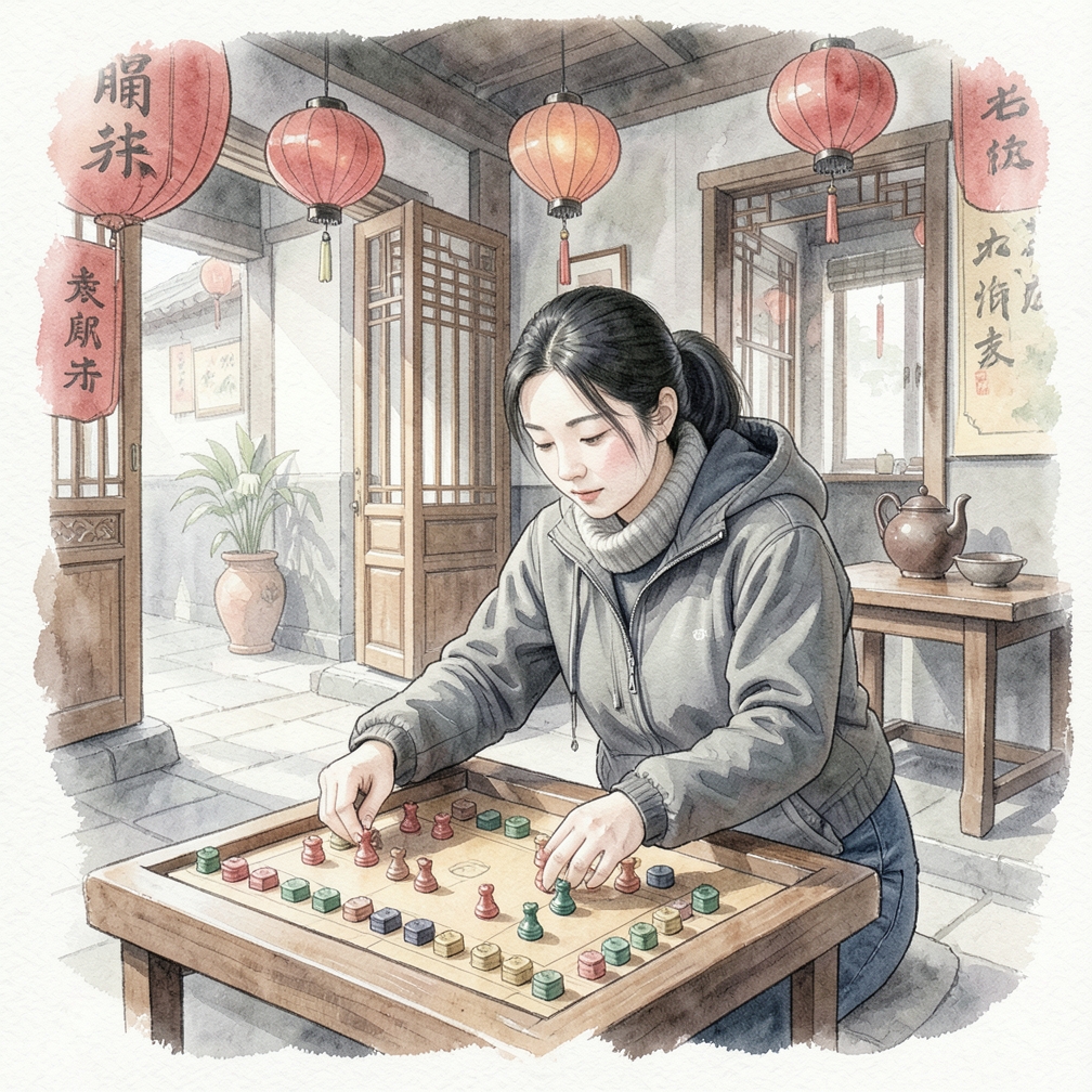 放置棋子