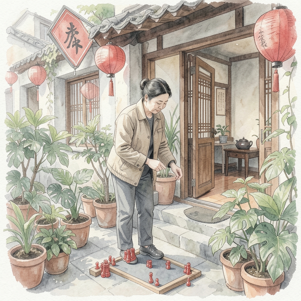 將所有棋子移動到對面的三角區域