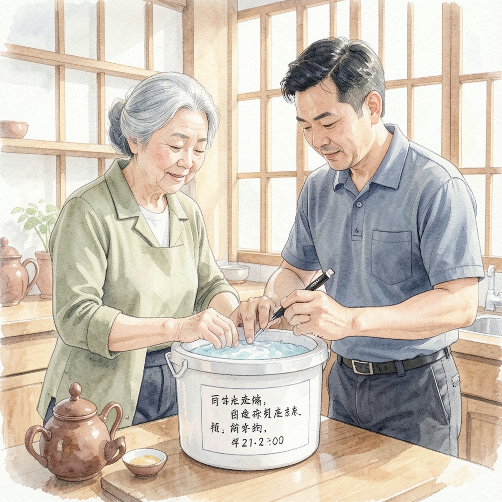 密封塑料容器后再放入回收箱