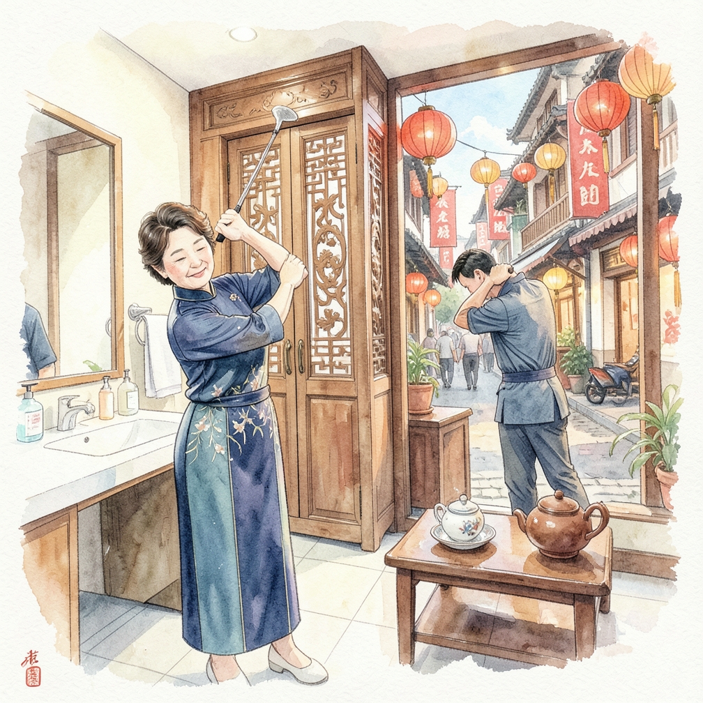 如何逐步增加高尔夫挥杆的力量