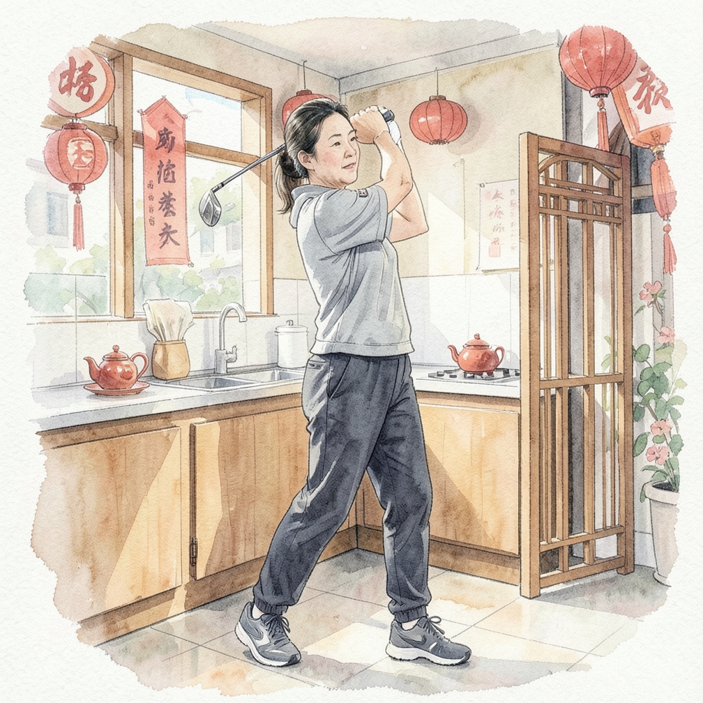 保持身體平衡