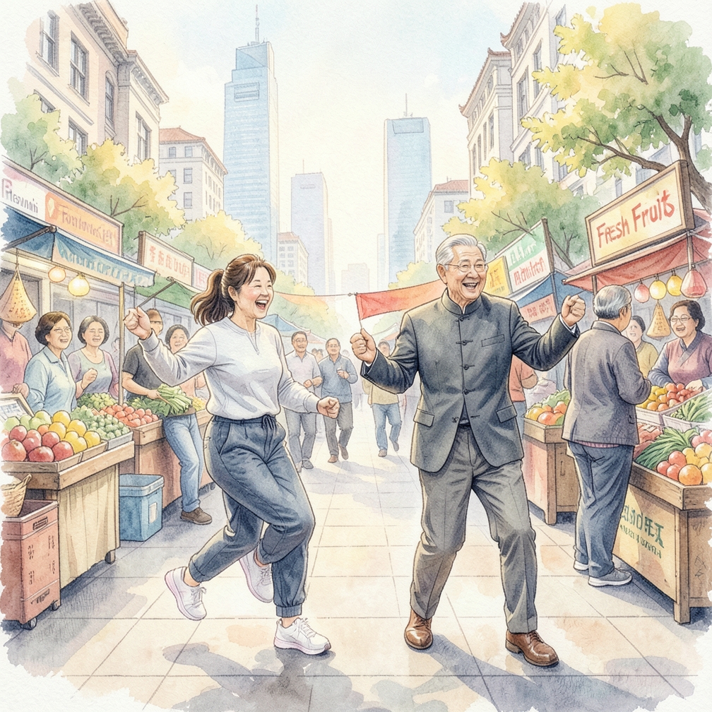 運用手臂動作