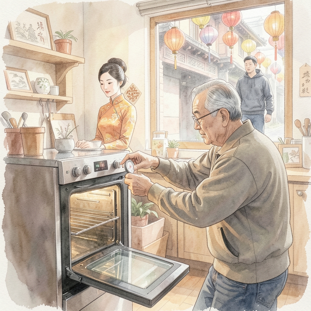 如何逐步测试烤箱温度计