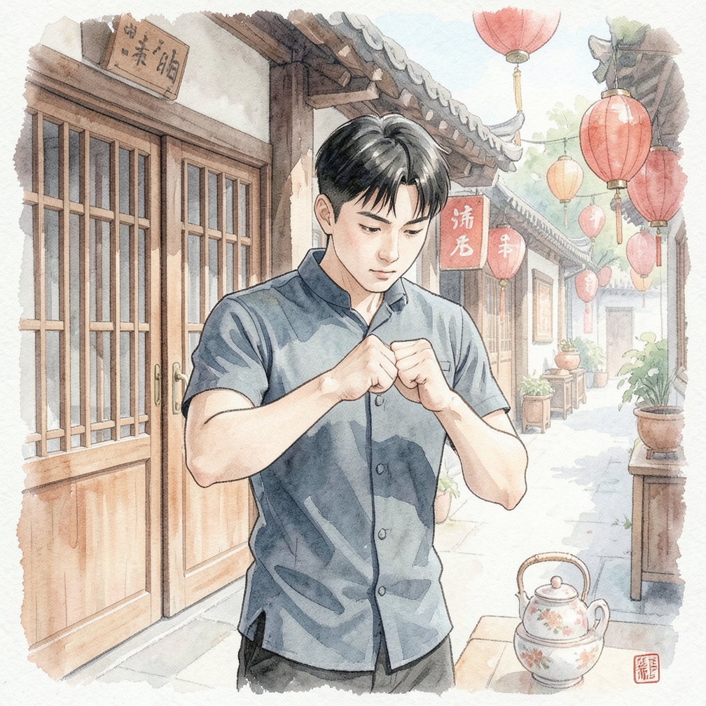 进行击打训练