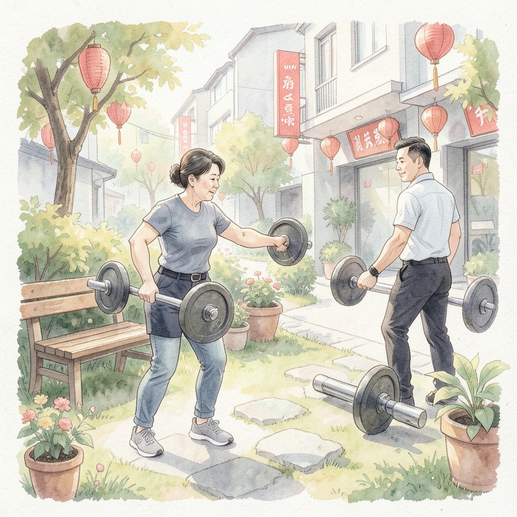 坚持均衡的力量训练