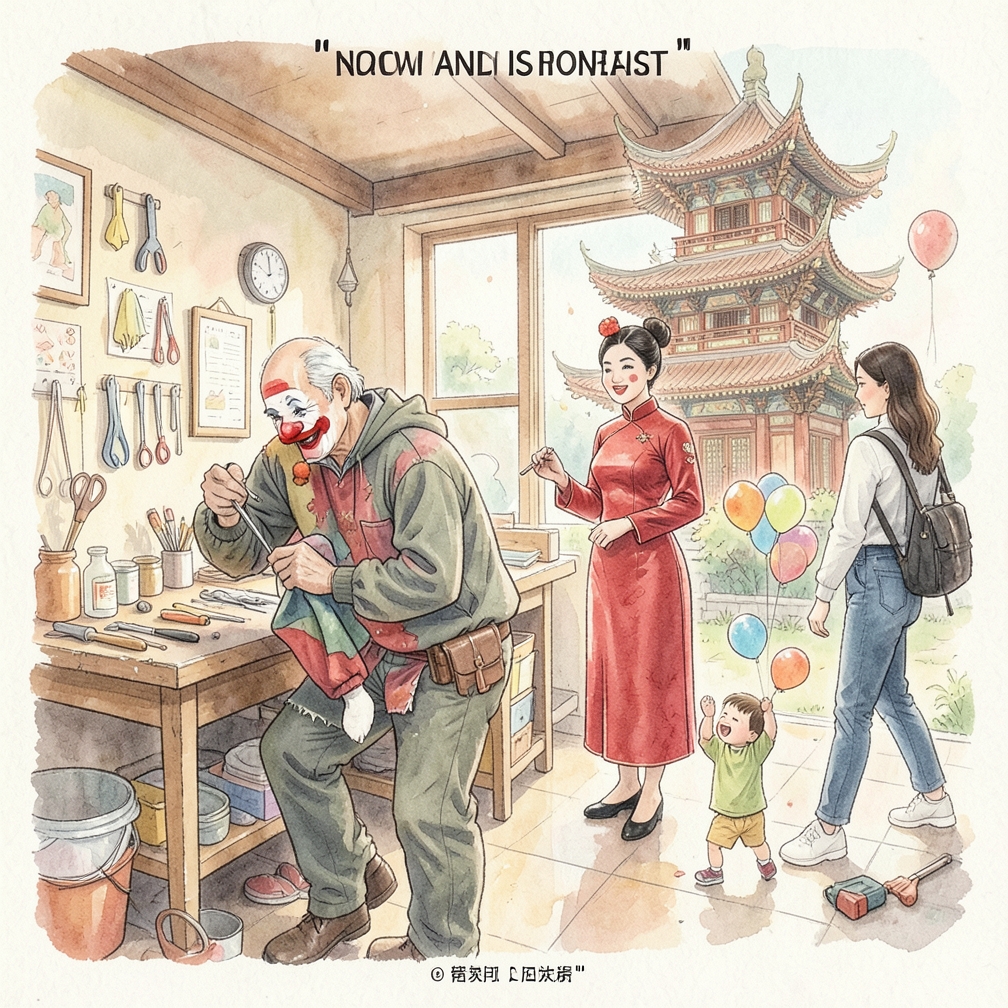 如何一步步成为小丑