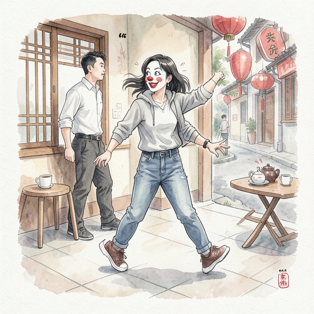 练习行走动作
