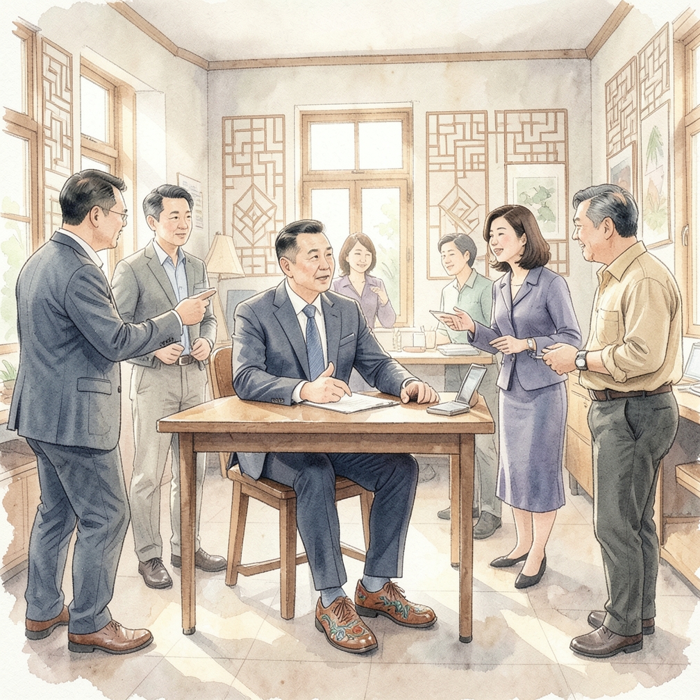穿着得体