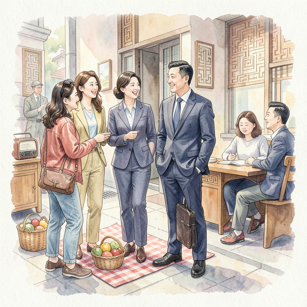 流畅过渡到下一位演讲者