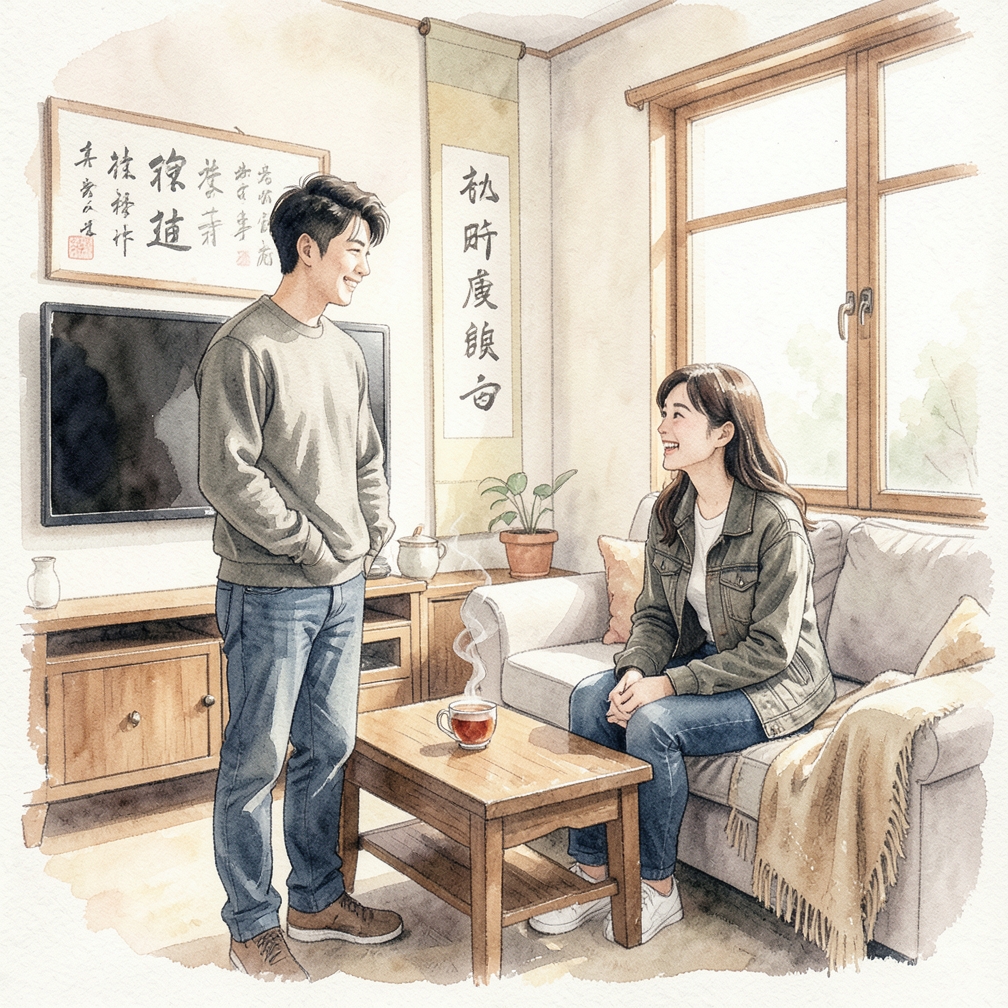 親口說愛