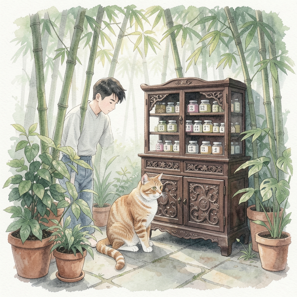 检查猫咪的饮食