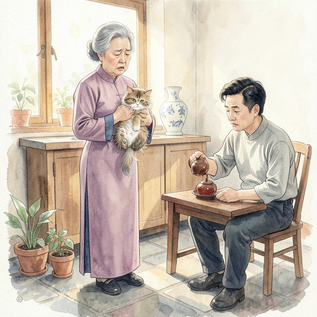 如果猫咪便秘，应尽快带它去看兽医