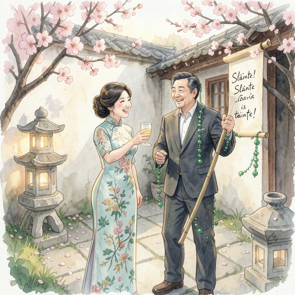 提议圣帕特里克节的祝酒词