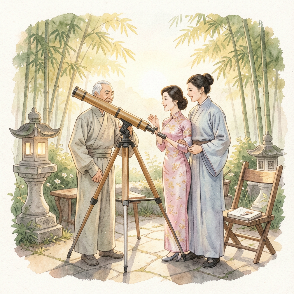 如何逐步使用望远镜